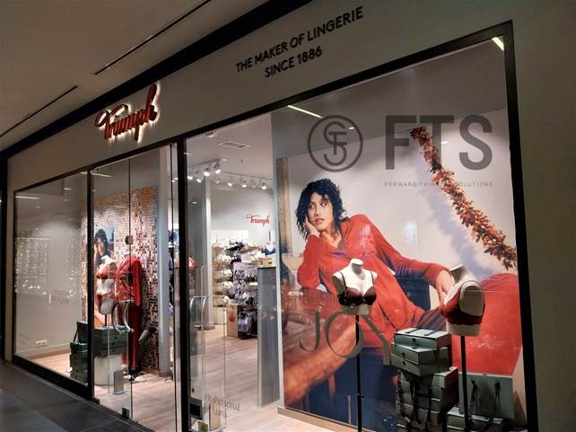 TRIUMPH store at Mediterranean Cosmos in Thessaloniki