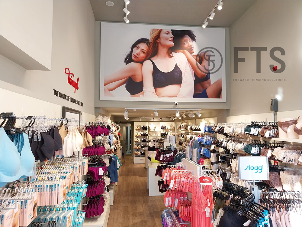 TRIUMPH store construction in Glyfada by FTS HELLAS, September 2023