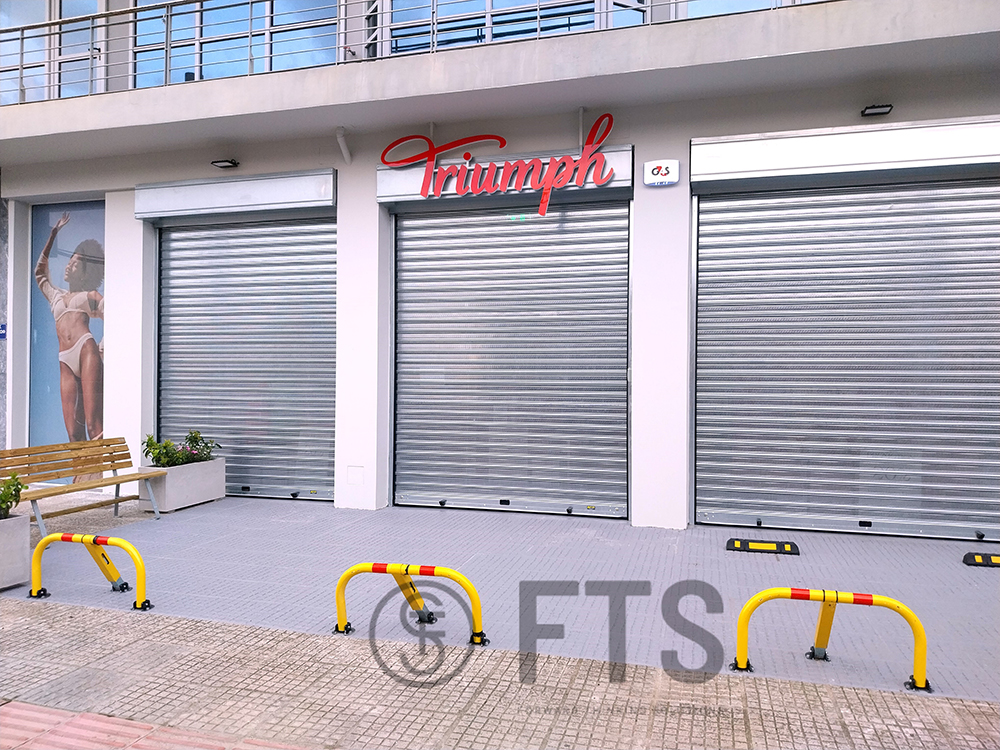 TRIUMPH store construction in Perissos by FTS HELLAS, March 2024