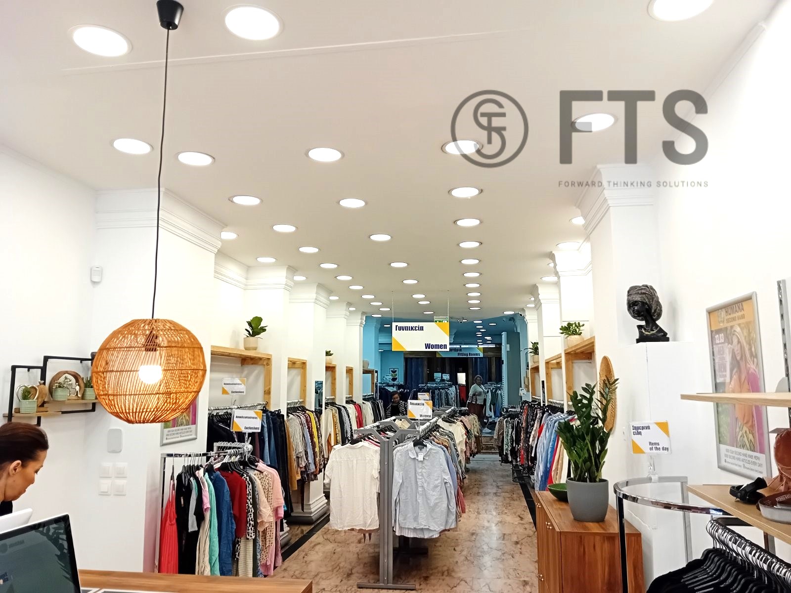 First HUMANA store in Greece in the center of Athens built by FTS HELLAS - February 2025
