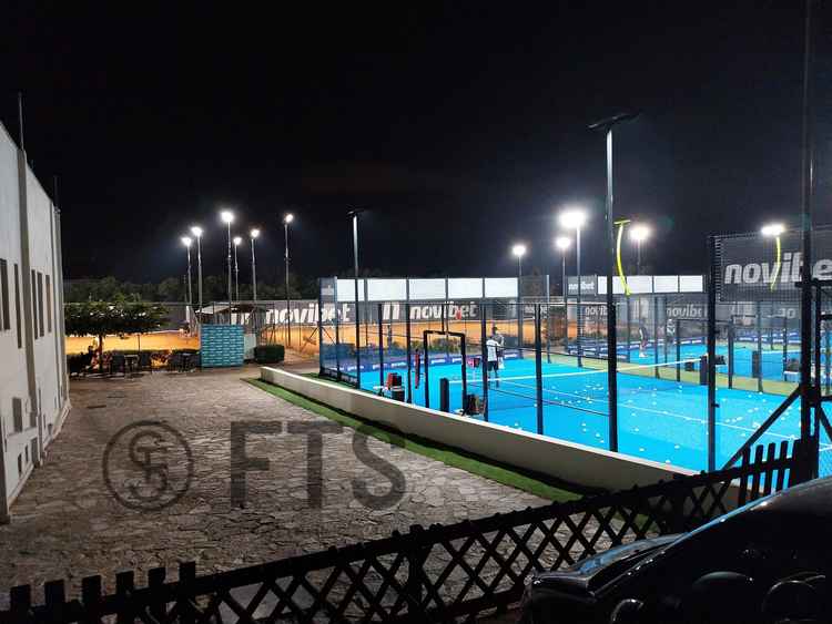 Tennis Court Lighting at Marousi Tennis Club