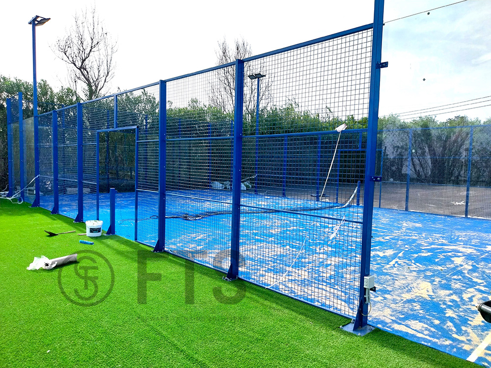 Construction of a STANDARD type PADEL court in a hotel complex in Maleme, Chania, Crete