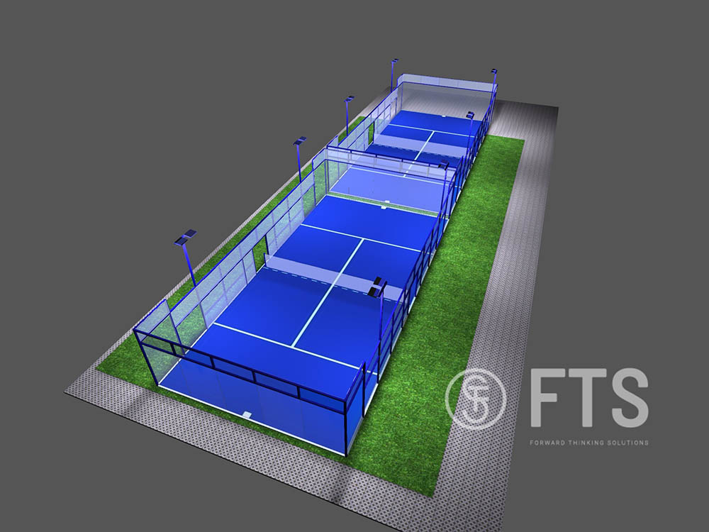 Design of padel courts for a Hotel Complex in Paleros-Ailotoakarnania - February 2025